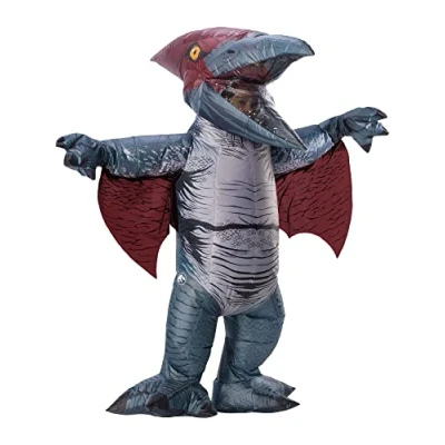 Image of Official Rubie&#039;s Pteranodon Adult Inflatable Dinosaur Costume, One Size