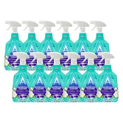 Image of Astonish Bathroom Cleaner Spray, Pack of 12
