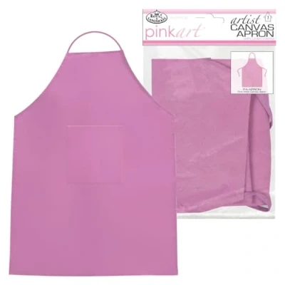 Image of Royal &amp; Langnickel Pink Art Artist Canvas Apron