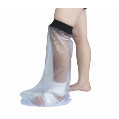 Image of HKF HO KI Waterproof leg Cast Cover for Shower,Bath Reusable Protector Keep and Bandage Dry Adult Half 66cm