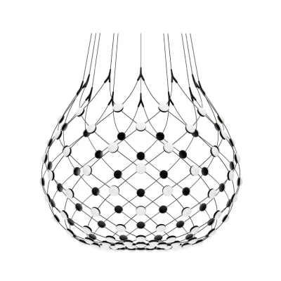 Image of Luceplan Mesh pendant light Ø 100cm 1m suspension system