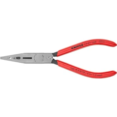 Image of Knipex Electricians&#039; Pliers black atramentized, plastic coated 160 mm 13 01