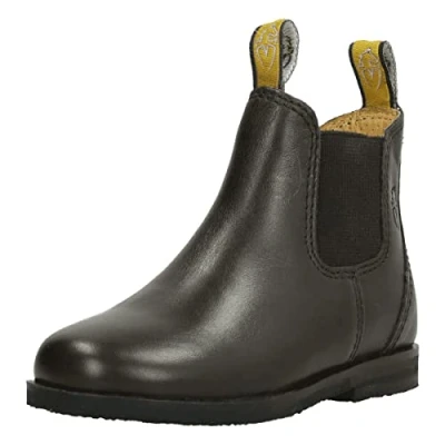 Image of Shires Moretta Fiora Jodhpur Short Riding Boots In Brown Child Sizes 9/27,