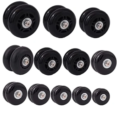 Image of ICTRONIX Pair Luggage Suitcase Replacement Wheels Repair Axles Kit 40mm x 18mm