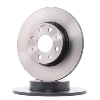 Image of 51805559, 51813705, 51865104, 51865132 Brake DISC BREMBO Coated LINE 08.A915.11 251mm 10mm 4 solid ALFA ROMEO: MiTo