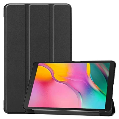 Image of ProCase Cover for Galaxy Tab A 8.0 2019 Case T290 T295, Slim Light Stand Hard Shell Folio inch Tablet Model SM (Wi Fi) T295 (LTE) Black