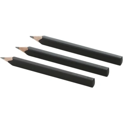 Image of Moleskine Set 3 Black Pencils Made from Natural Cedar Wood, 2B HB