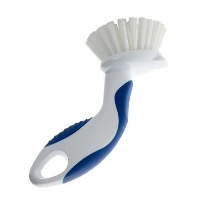 Image of Lakeland Tough Scrub Washing Up Brush Scraper For Baked On Foods Non Stick Friendly