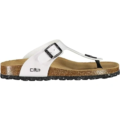 Image of CMP Women&#039;s Flip Flop Hiking Shoe, Bianco, 5.5 UK