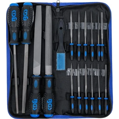 Image of BGS 72119 Machinist`s Files and Needle File Set 17 pcs.