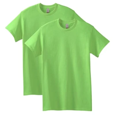 Image of Gildan Heavy Cotton T Shirt, Style G5000, Multipack, Ash Grey (2 Pack), 3XL (Pack of 2)