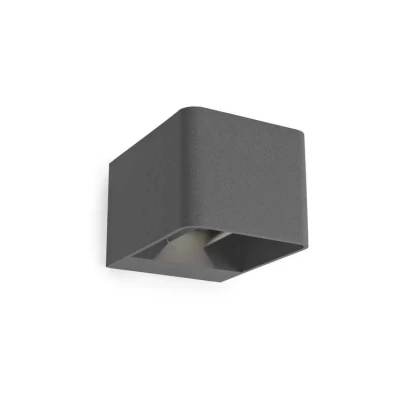 Image of Wilson Outdoor LED Up Down Wall Light Urban Grey 855lm 3000K IP65