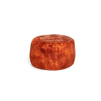 Image of Formaggio Vulcano Spicy Cheese Made from Sheep and Goat Milk Red Chili Typical Sicilian Product 450 gr