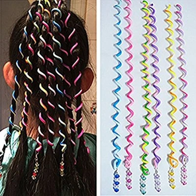 Image of SwirlColor 6 PCS/Set Women Girl Hair Styling Twister Clips Braider Tool DIY Accessories