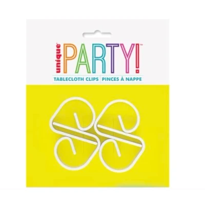 Image of Unique Party 5005 Tablecloth Clips Pack of 4