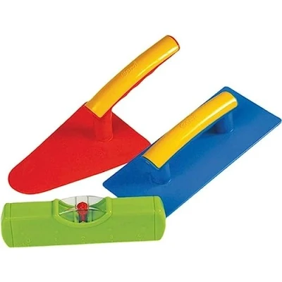Image of Gowi 558 73 Design Set of Bricklayer (3 Piece, Multi Colour)