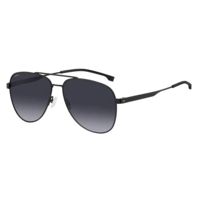 Image of BOSS Unisex Sunglasses, Size: 60, Matte black