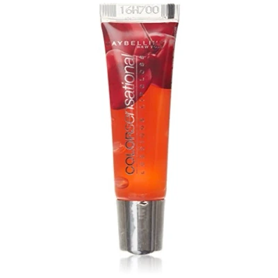 Image of Maybelline Colour Sensational Luscious Lip Gloss Tube, Cherry Kiss Number 520 11.3 ml