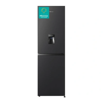 Image of HISENSE RB327N4WBE 50/50 Fridge Freezer Black, Black
