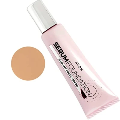 Image of Skin Perfecting Serum Foundation Radiant Finish SPF 30 SHELL 30ml by Avon