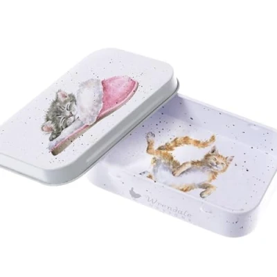 Image of Wrendale Designs &#039;The Snuggle Is Real&#039; Cat Mini Tin