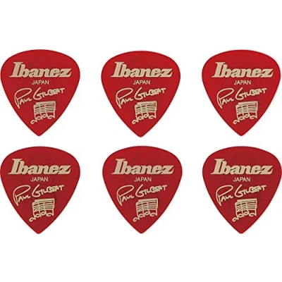 Image of Ibanez Paul Gilbert Plectrums Candy Apple (Blister Pack of 5)