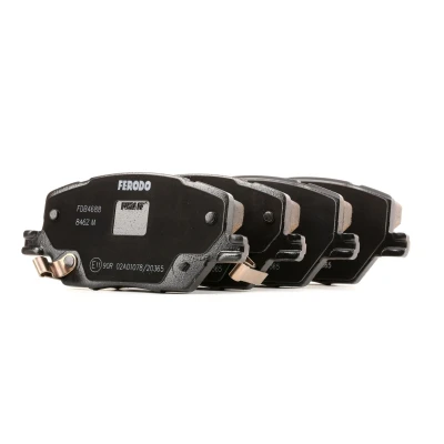 Image of 0000077368211, 52094174, 77367214, 77367282, 77367518 Brake pad set FERODO FDB4688 PREMIER FRICTION with acoustic wear warning accessories