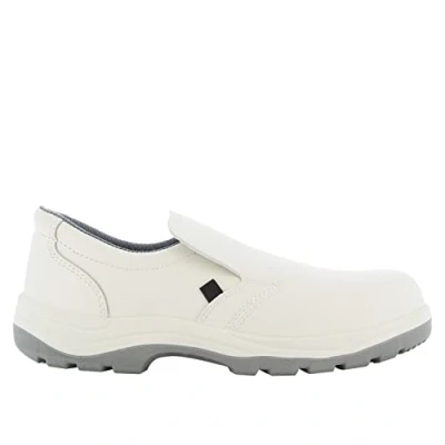 Image of Safety JOGGER Steel Toe Cap Clog X0500 S2 Shoe for Men or Women, Anti Slip on Work Shoe, Ideal Kitchen, Hospital, OR, and Food Industry, White 11 UK 46 EU