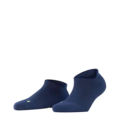 Image of FALKE Women&#039;s Cool Kick Sneaker W SN Soft Breathable Quick Drying Low Cut Plain 1 Pair Trainer Socks, Blue (Marine 6120), 4 5