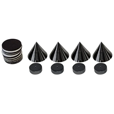 Image of DynaVox Sub Watt Absorber Set of 4 Black (German Import)