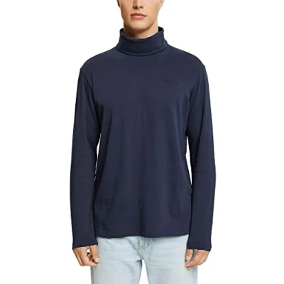 Image of ESPRIT Men&#039;s 092ee2k303 T Shirt, 400/Navy, S