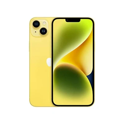 Image of Apple iPhone 14 Plus, 128 GB, Yellow (Renewed)