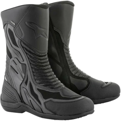 Image of Alpinestars AIR PLUS V2 Gore Tex XCR motorcycle boots black 39
