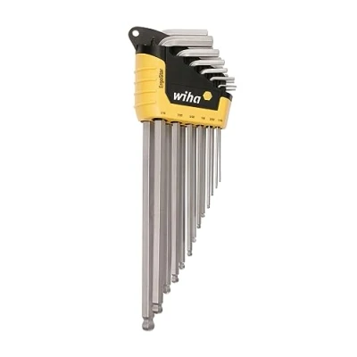Image of Wiha 66988 13 Piece ErgoStar Ball End Hex L Key Set Inch
