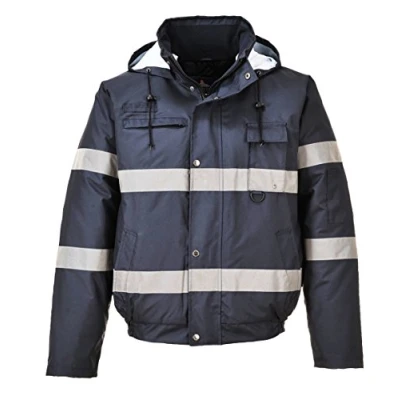 Image of Portwest Iona Lite Bomber Jacket, Color: Navy, Size: XSmall, S434NARXS