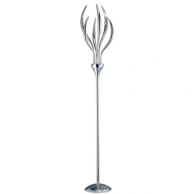 Image of Llamas Floor Lamp 6 Light G4 Polished Chrome, NOT LED/CFL Compatible
