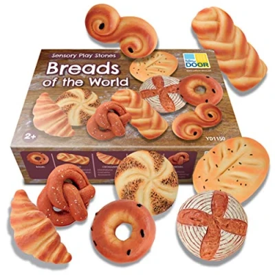 Image of Yellow Door Breads of the World Sensory Play Stones