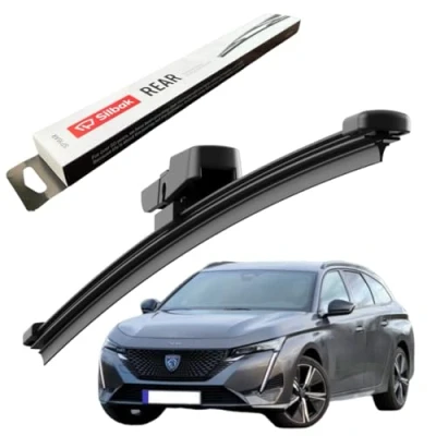Image of Silbak Rear Windscreen Wiper, fits for PEUGEOT 308 (07/2021 ONWARDS) Wiper Blade, 250mm