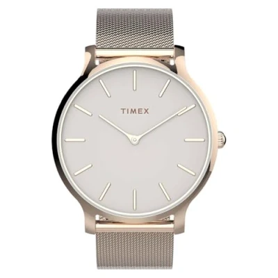 Image of Timex Womens Analogue Quartz Watch with Stainless Steel Strap TW2T73900