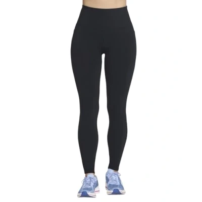 Image of Skechers Women&#039;s Walk Go Flex High Waisted 2 Pocket Yoga Legging Pants, Bold Black, M