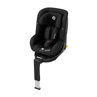 Image of Maxi Cosi Mica 360 S Comfort, Breathable Fabrics, Car Seat, 0 4 Years (40 105cm), FlexiSpin Rotation, 5 Recline Positions, G Cell Protection, Easy in Harness Hooks, Authentic Black
