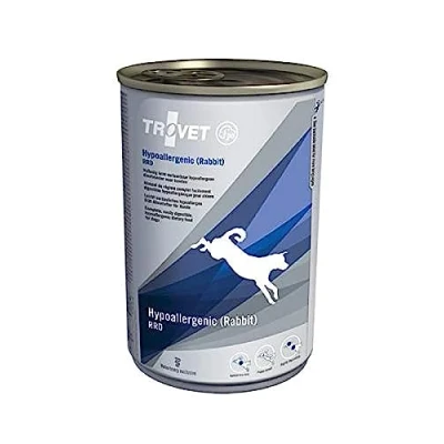 Image of AJM (Trovet) Trovet Dog Hypoallergenic Rabbit 400g