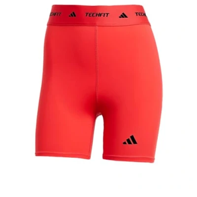 Image of adidas Performance Techfit Leggings, Women&#039;s, Size: XSx4&quot;, Pure ruby