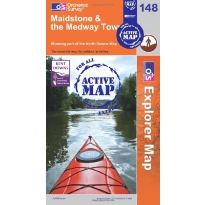 Image of Explorer 148 Maidstone &amp; The Medway Towns Map With Digital Version