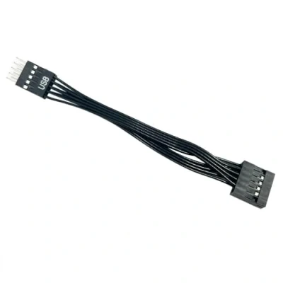 Image of Zahara USB 11 Pin Female to 9 Male Converter Adapter Cable for Lenovo Motherboard
