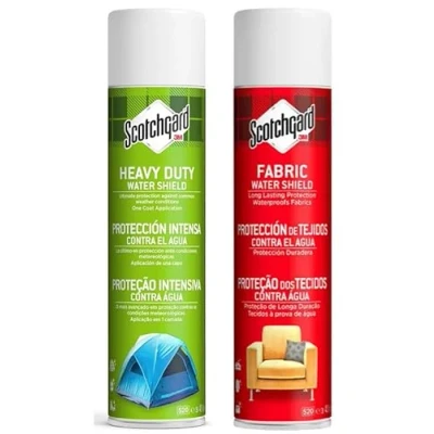 Image of Dezpo Scotchgard Water Protection Kit (Heavy Duty Shield 1 Can, 400 ml) (Fabric Repellent Spray, Ideal For All Uses