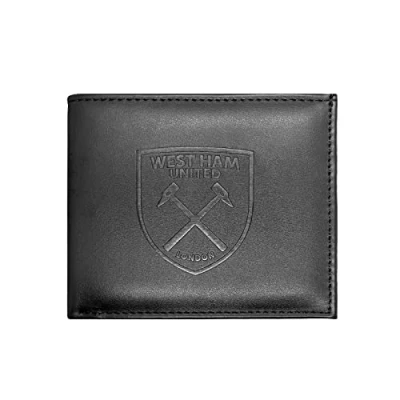 Image of West Ham United FC Official Football Gift Embossed Crest Money Wallet