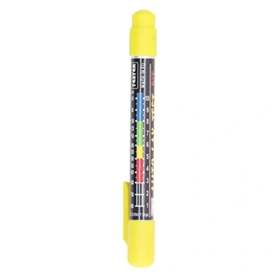 Image of Paint Thickness Tester Meter Gauge, Car Body Damage Detector Coating with Magnetic Tip, Water Resistant, Crash Test Check, Pen for Used