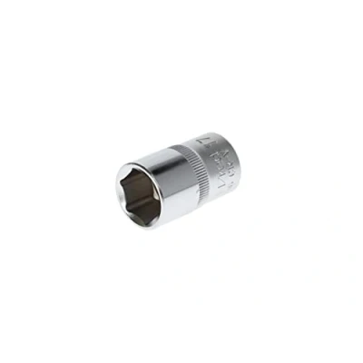Image of GEDORE red Socket, 1/2&quot; 12.5 mm drive, hexagonal, 17 AF, Tool, R610001706, steel