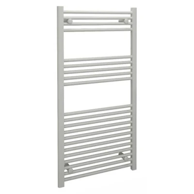 Image of Vitellio Straight Towel Rail Radiator White 1200mm x 500mm